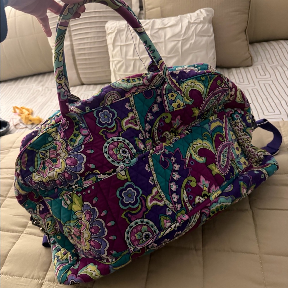 Vera Bradley Paisley Travel Bag - Picture 3 of 3
